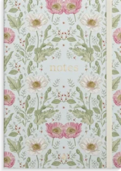 Notebook Deluxe A5 Blue Flower