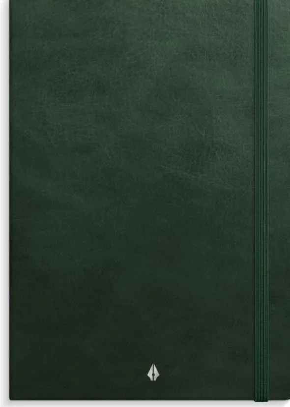 Notebook Deluxe A5 dark green