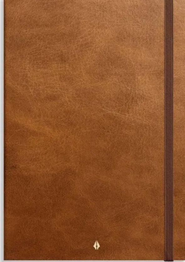 Notebook Deluxe B5 brown