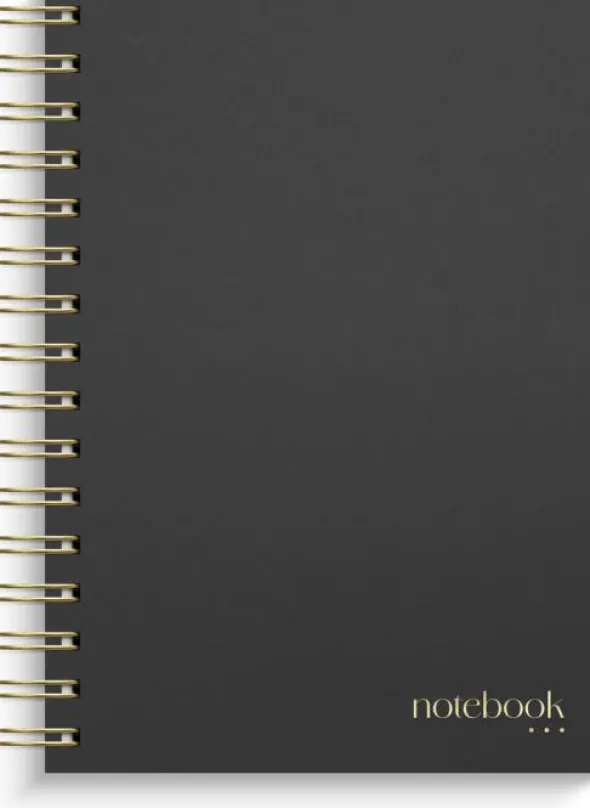 Notebook dotted A5 Black