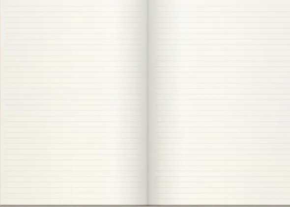Notebook Textile beige lined A4