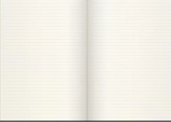 Notebook Textile black lined A4