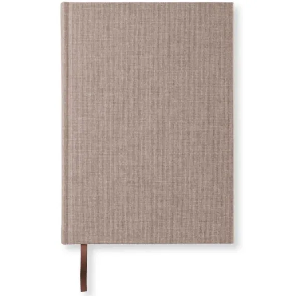 Olinjerad Blank Book A5 256 sidor Brown Oak