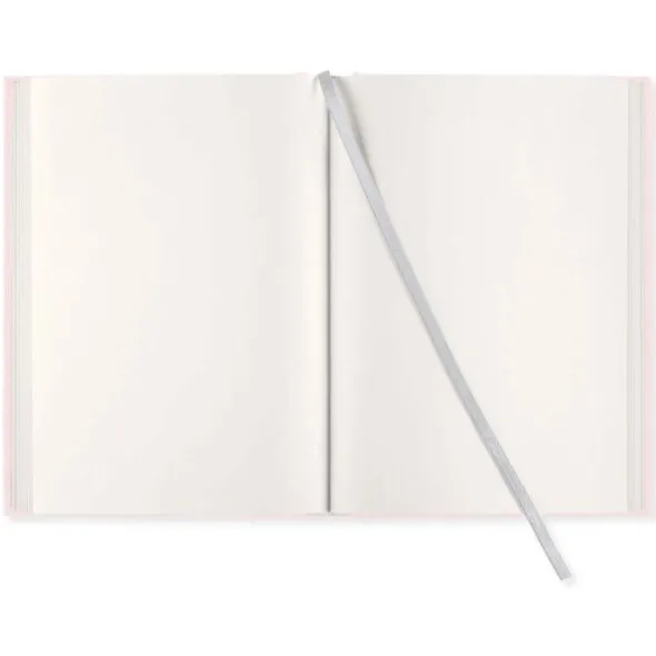 Olinjerad Blank Book A5 256 sidor Dusty Rose