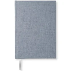 Olinjerad Blank Book A5 - 128 sidor denim