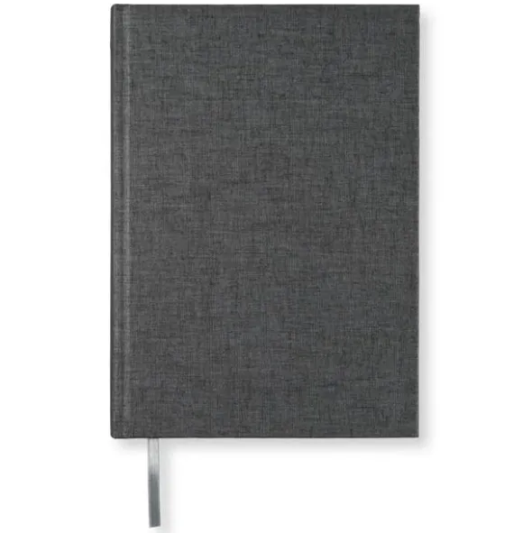 Olinjerad Blank Book A5 256 sidor Graphite