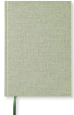 Olinjerad Blank Book A5 256 sidor Green Leaf