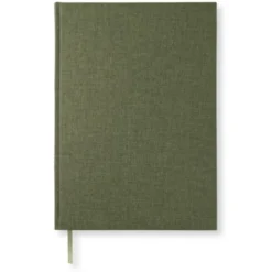 Olinjerad Blank Book A4 192 sidor Khaki Green
