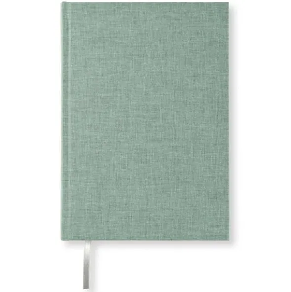 Olinjerad Blank Book A5 256 sidor Misty Green