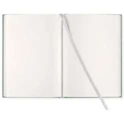 Olinjerad Blank Book A5 - 128 sidor Misty Green