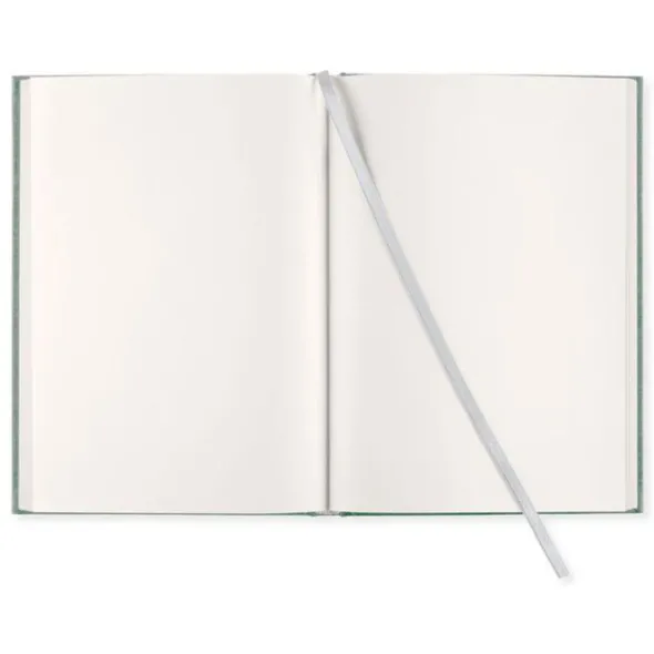 Olinjerad Blank Book A5 - 128 sidor Misty Green