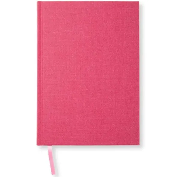 Olinjerad Blank Book A5 - 128 sidor Raspberry Sorbet