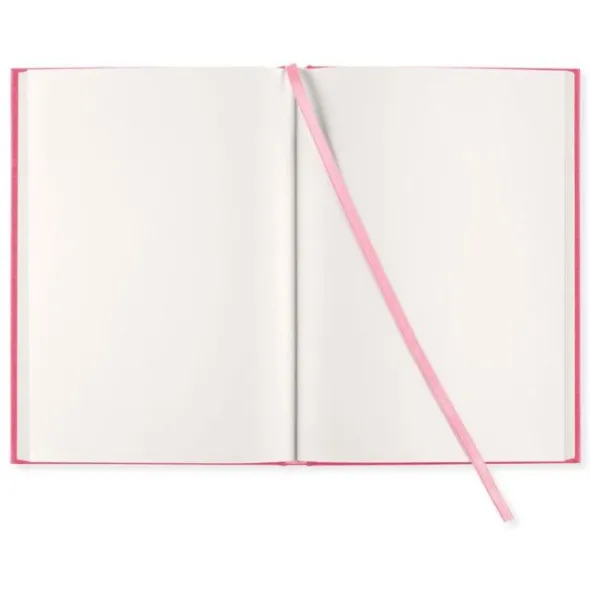 Olinjerad Blank Book A5 - 128 sidor Raspberry Sorbet