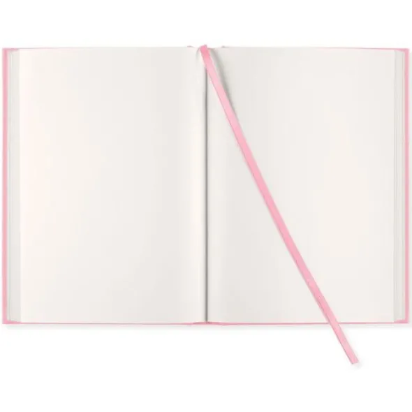 Olinjerad Blank Book A5 256 sidor Tea Rose