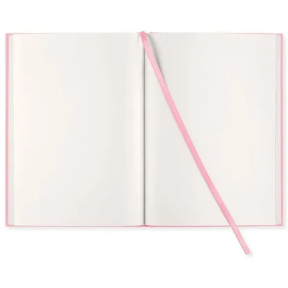 Olinjerad Blank Book A5 - 128 sidor Tea Rose