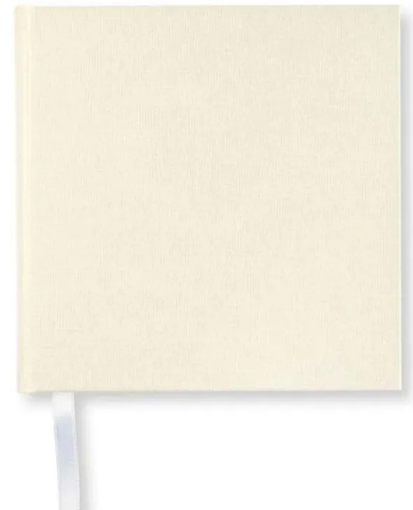 Olinjerad Blank Book 185x185 Off White