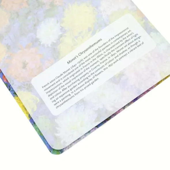Paperblanks Notebook A5 Dot-Grid Ultra Monet´s Chrysanthemums