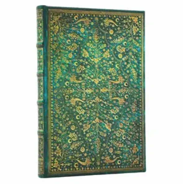 Paperblanks Notebook Emerald Flower Lined Mini