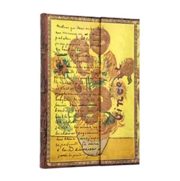 Paperblanks Notebook Midi Van Gogh, Sunflowers lined