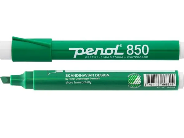 Penol 850 Whiteboardpenna 2-5mm grön