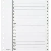 Plastregister A4 1-20 vit