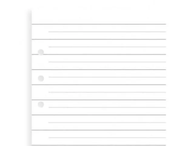 Refill A5 Clipbook checklist