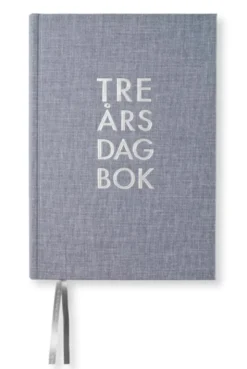 3-årsdagbok A5 Textile Denim