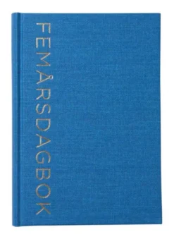 5-årsdagbok - Blå
