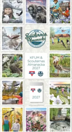 Scouternas väggkalender 2027