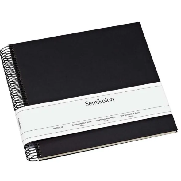 Semikolon Spiral Album Medium Cream