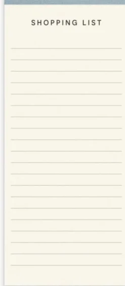 Shopping list Textile