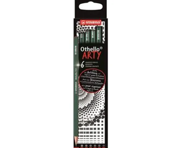 Skisspenna STABILO ARTY Othello B+H 6-pack