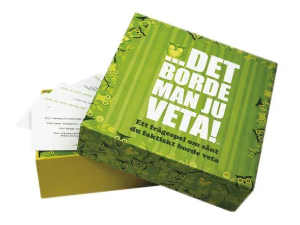 Spel Det borde man ju veta