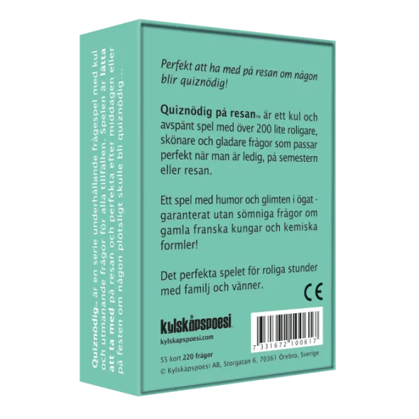 Spel QuizNödig På resan