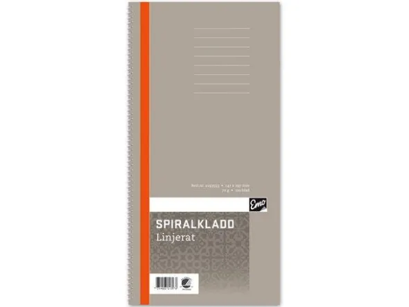 Spiralkladd 147x297mm