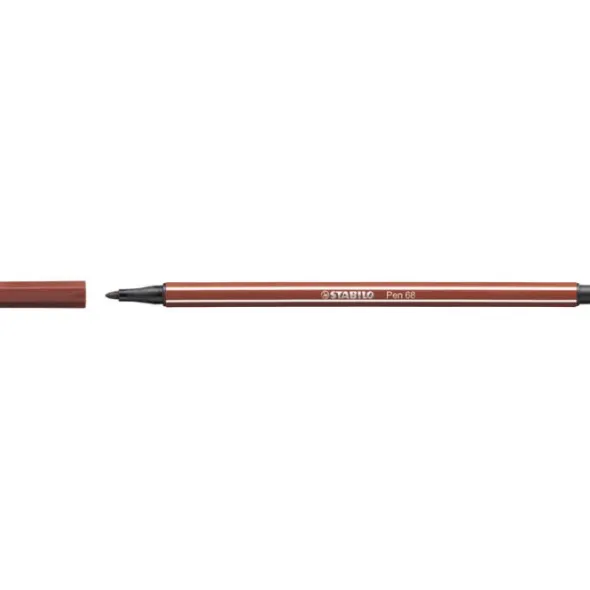 Stabilo 68/38 Fiberpenna Rödbrun