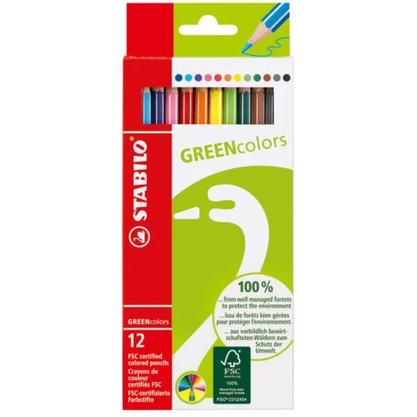 Stabilo GreenColors 12-pack