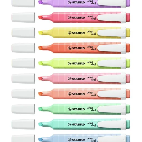Stabilo Swing Cool 8-pack Pastell