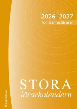 Stora lärarkalendern för ämneslärare 2026/2027