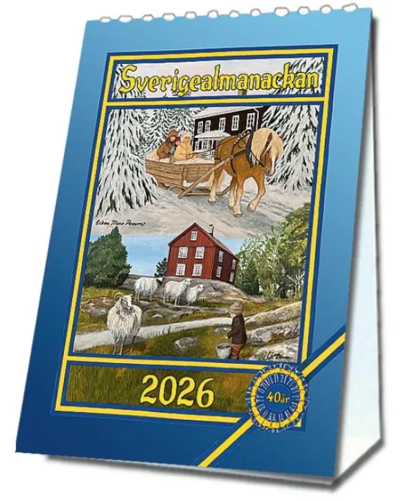 Sverigealmanackan Bord 2026