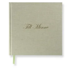 Till Minne 185 x 185 Transparent Green Leaf