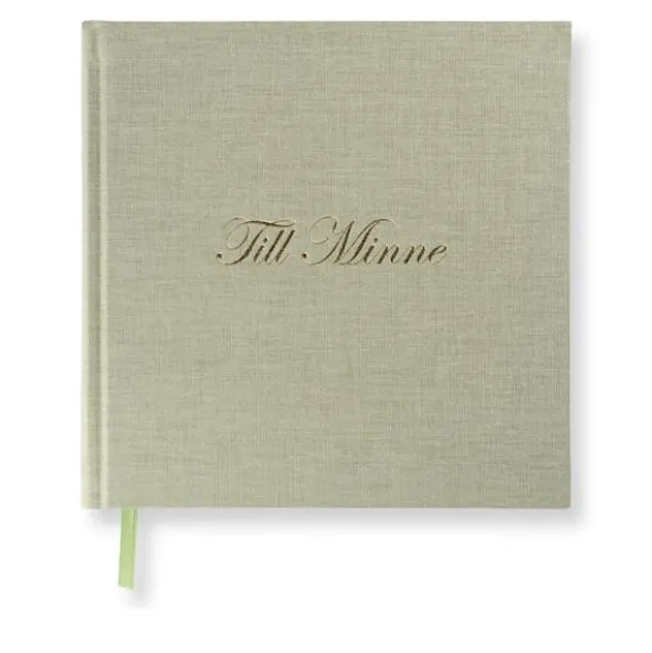 Till Minne 185 x 185 Transparent Green Leaf