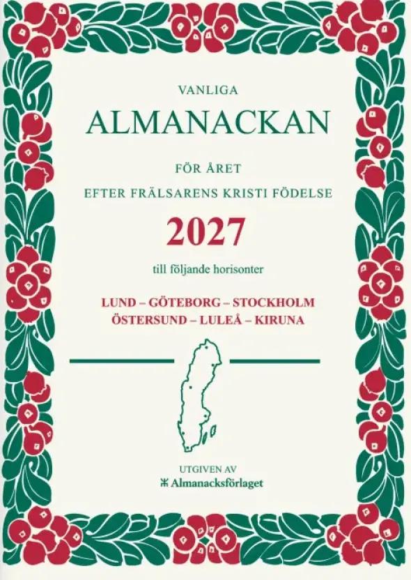 Vanliga almanackan 2027
