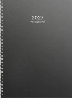 Veckojournal kalenderrefill 2027