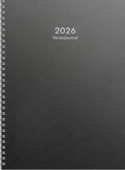 Veckojournal kalenderrefill 2026
