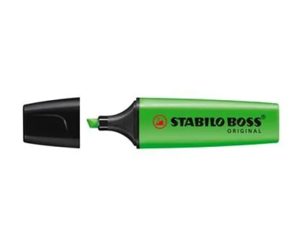 Överstrykningspenna Stabilo Boss Grön
