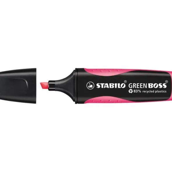 Överstrykningspenna Stabilo Green Boss Rosa