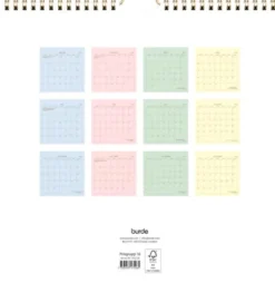 Väggkalender Color 2026