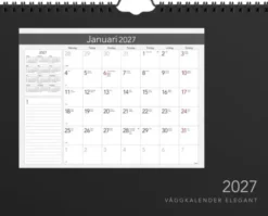 Väggkalender Elegant 2027