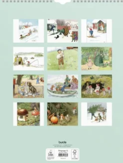 Väggkalender Elsa Beskow 2027